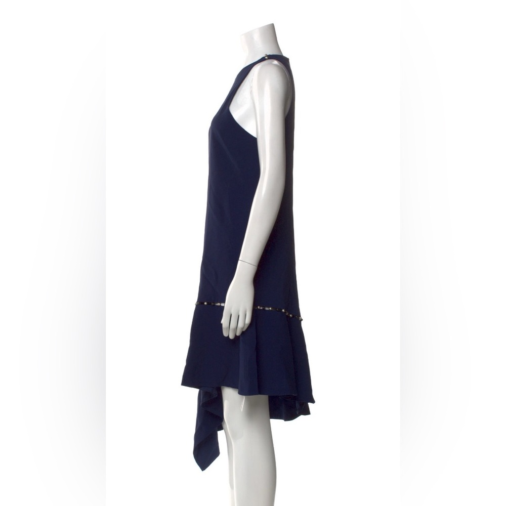 Jonathan Simkhai Navy Asymmetrical Dress - Picture 2 of 7